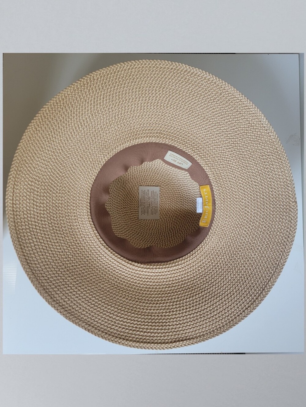 Eric Javits Hampton Straw Packable Hat - Picture 3 of 12